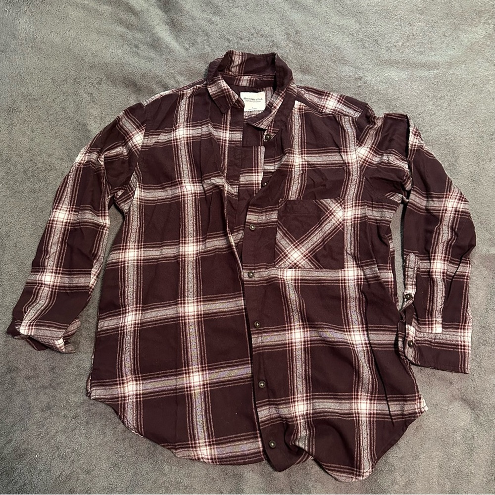 Abercrombie plaid flannel